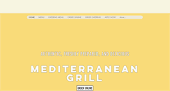 Desktop Screenshot of mediterraneangrill.com